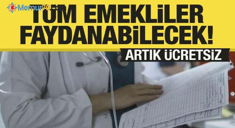 Artık ücretsiz! Tüm emekliler faydalanabilecek! Bakan Işıkhan müjdeyi verdi