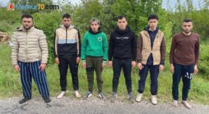 Edirne’de 6 kaçak göçmen yakalandı