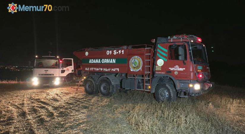 Adana’da çıkan orman yangını söndürüldü