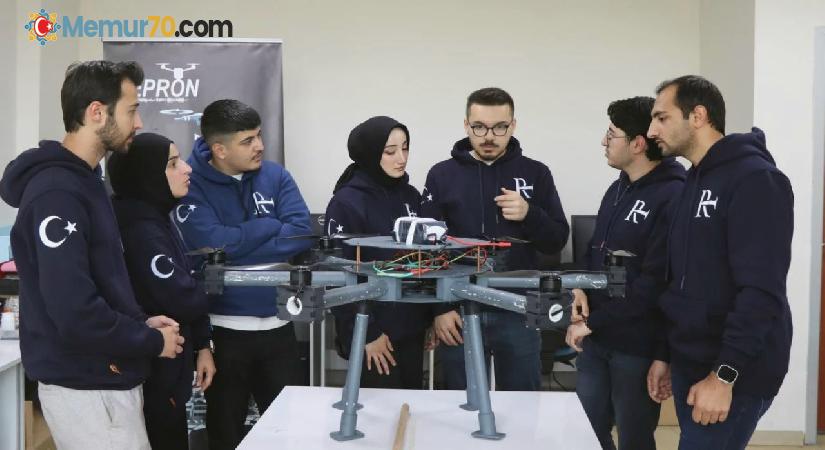 Atatürk Üniversitesi öğrencileri, arama-kurtarma için dron projesi geliştirdi