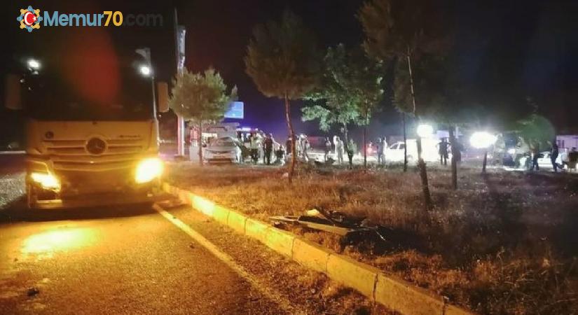 Adıyaman’da feci kaza: 1 ölü, 3 yaralı