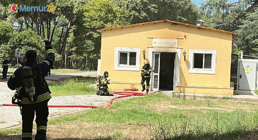 Gebze Teknik Üniversitesi’nde laboratuvarda yangın