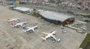 Trabzon Havalimanı’nı yılın ilk yarısında 1,5 milyon yolcu kullandı