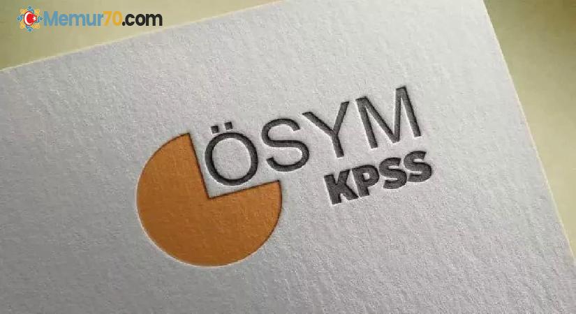 KPSS sonuçları için geri sayım