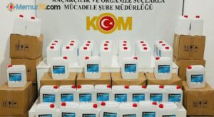 Samsun’da 640 litre etil alkol ele geçirildi