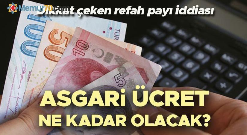 Asgari ücret  kaç TL olacak?