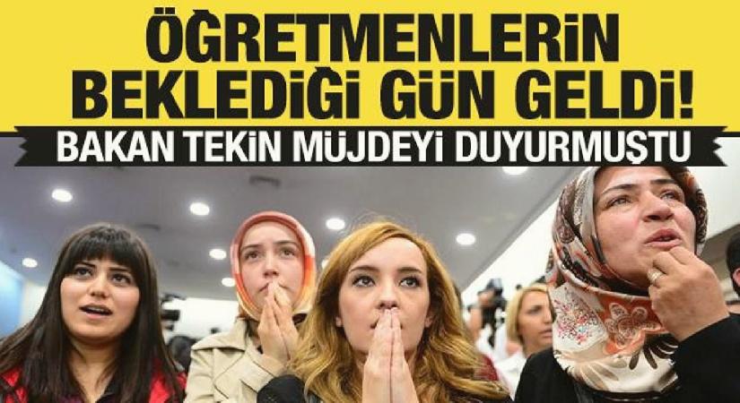 Bakan Tekin’den son dakika öğretmen ataması müjdesi