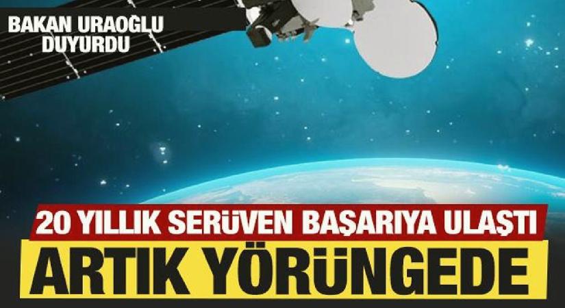 20 yıllık serüven başarıya ulaştı! Bakan Uraloğlu müjdeyi verdi