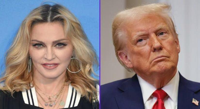 Madonna’dan Trump’a “kral” tepkisi