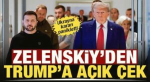 Trump’ın kararı sonrası panikleyen Zelenskiy’den ABD’ye açık çek