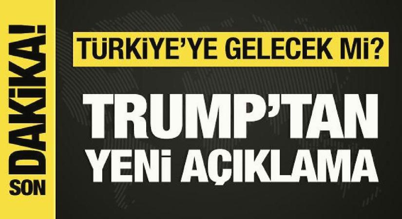 Trump’tan yeni açıklama: Gideceğim yer belli değil!