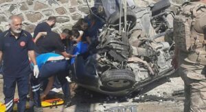 Tunceli’de otomobiller çarpıştı: 2’si ağır 7 yaralı