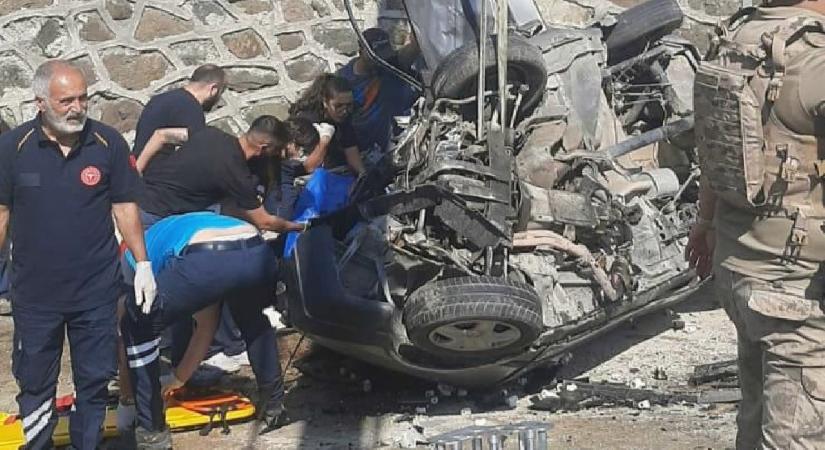 Tunceli’de otomobiller çarpıştı: 2’si ağır 7 yaralı
