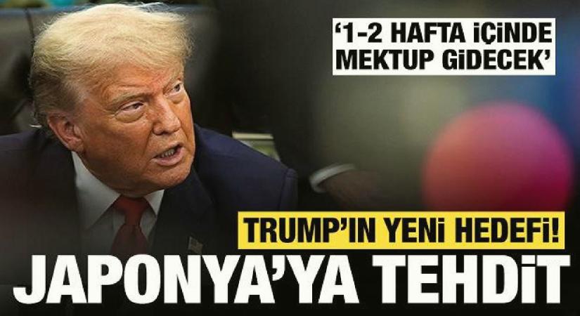 ABD Başkanı Trump bu kez de Japonya’yı tehdit etti: 1-2 hafta içinde mektup gidecek