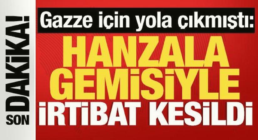 Gazze’ye giden Handala gemisiyle iletişim kesildi