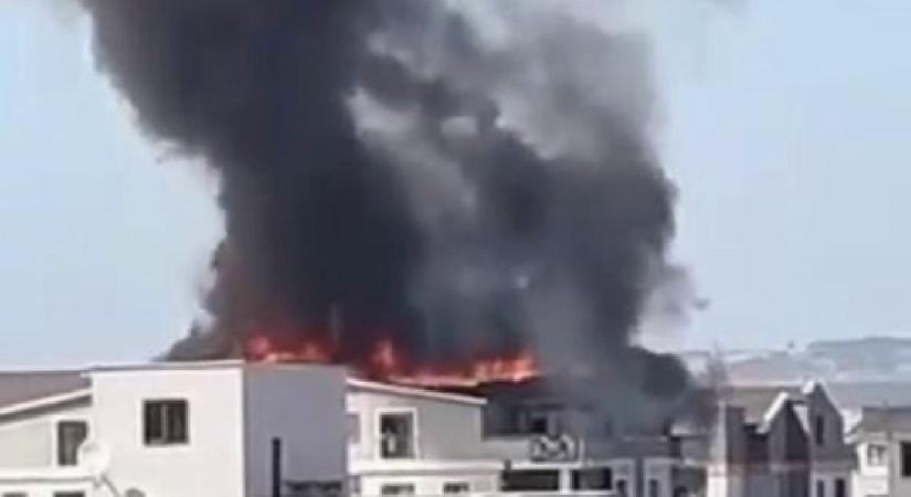 Bursa’da 6 katlı apartmanda yangın