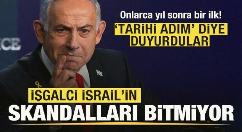 İsrail’in skandalları bitmiyor! Onlarca yıl sonra bir ilk! ‘Tarihi adım’ diye duyurdular