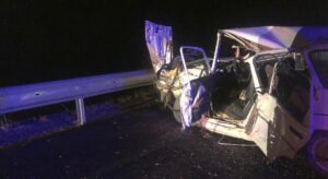 Amasya’da TIR ile otomobil çarpıştı: 1 ölü