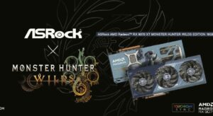 ASRock ve Capcom iş birliğiyle MONSTER HUNTER WILDS’li RX 9070XT ekran kartı geliyor