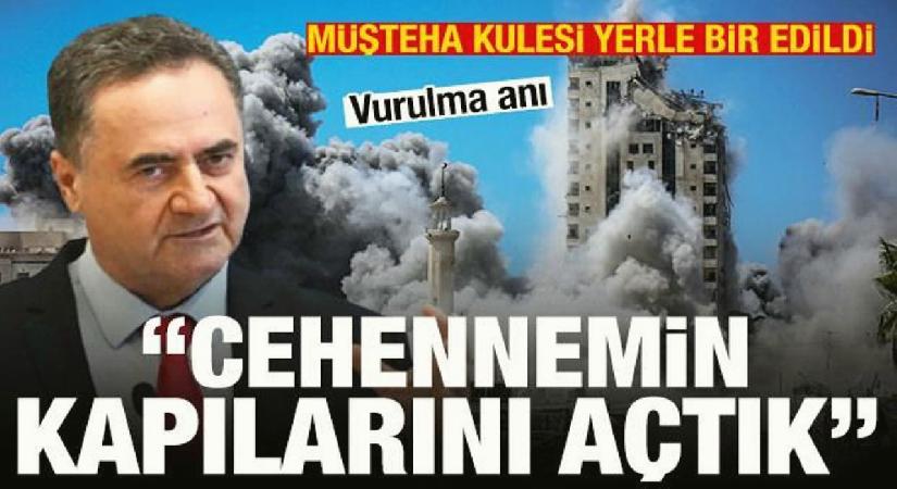 İsrail, Müşteha Kulesi’ni vurdu: Cehennemin kapılarını açtık