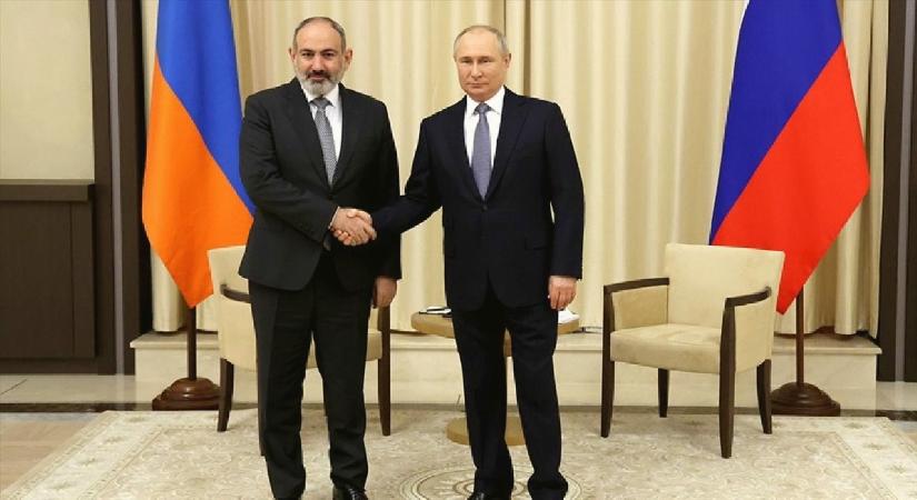 Putin’den, Paşinyan’a kutlama mesajı