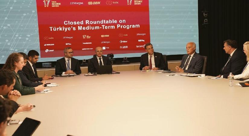Şimşek ve Karahan, New York’ta yatırımcılarla görüştü
