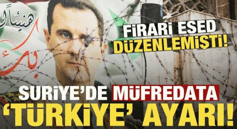 Suriye’de ‘Esed’ müfredatına ‘Türkiye’ ayarı!