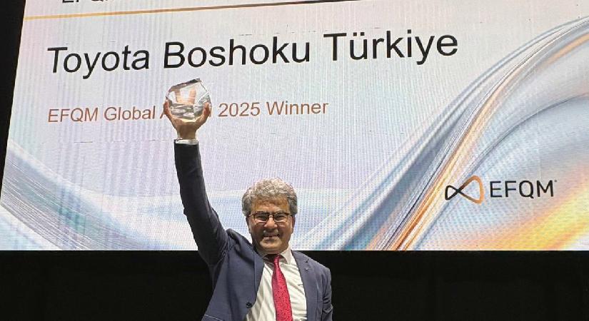 EFGM’den global takdir! Toyota Boshoku Türkiye’ye küresel kalite ödülü