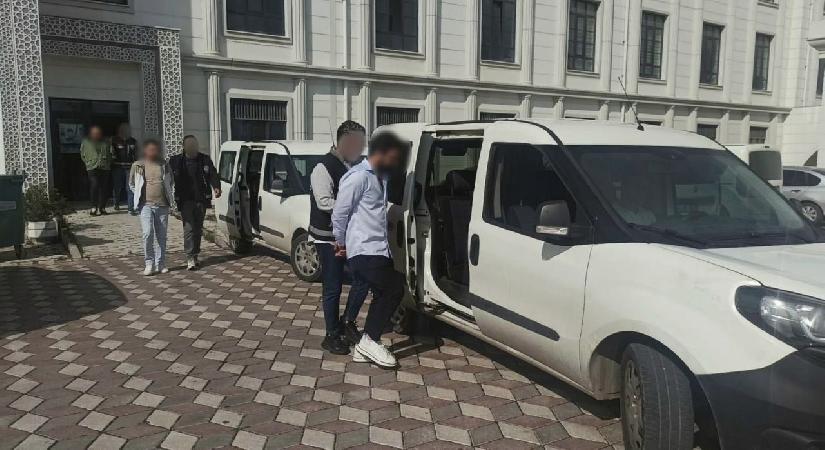 Park halindeki TIR’ın çalınmasına 4 tutuklama
