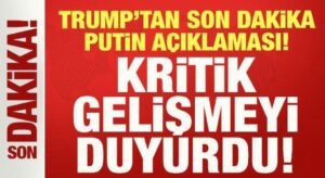 Trump Hamas’ı tehdit etti: Putin ile Macaristan’da görüşeceğini duyurdu!