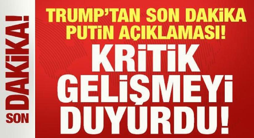 Trump Hamas’ı tehdit etti: Putin ile Macaristan’da görüşeceğini duyurdu!