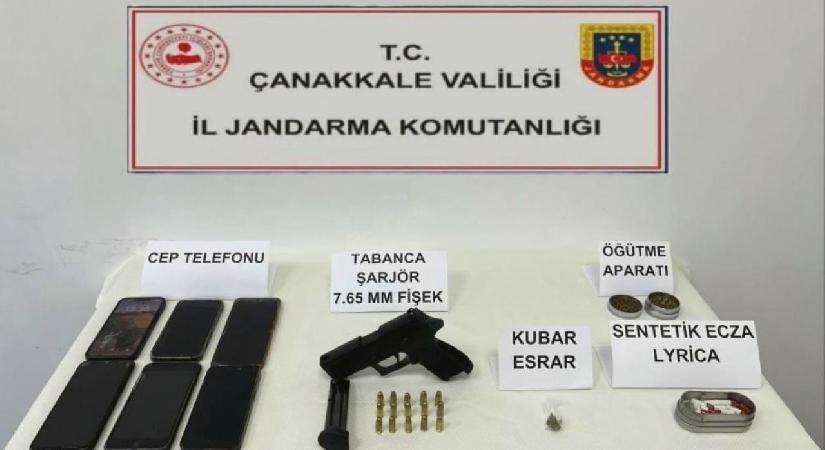 Çanakkale’de uyuşturucu operasyonu: 17 gözaltı