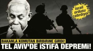 İsrail ordusu çatırdıyor: Bakanla komutan birbirine girdi, Tel Aviv’de istifa depremi!