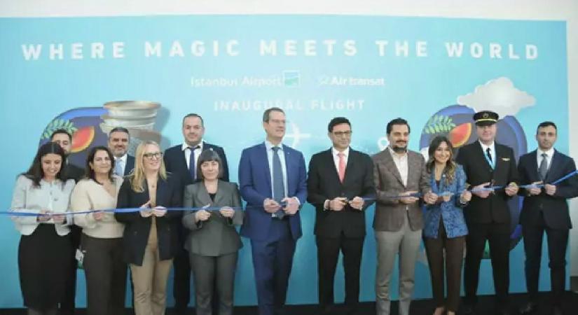 İstanbul Havalimanı’nın 116’ncı havayolu şirketi Air Transat oldu