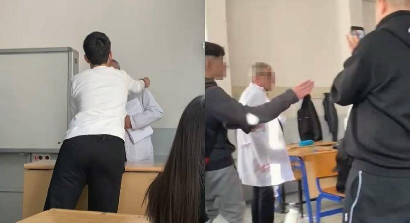 Öğrencilerin dalga geçtiği öğretmen kolunu kırdı, şikayetçi olmadı!