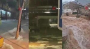 Popüler tatil beldesinde sel felaketi! ‘Kırmızı alarm’ verildi