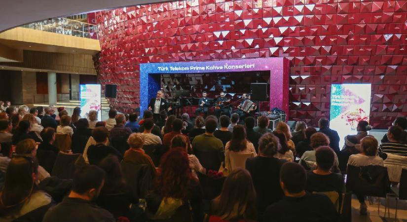 Türk Telekom Prime Kahve Konserleri müzik tutkunlarını AKM’de buluşturuyor