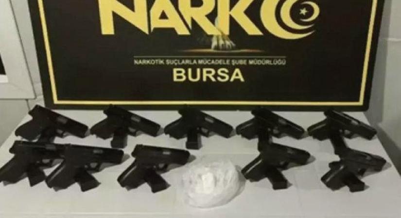 Bursa’da 55 gram kokain ele geçirildi; 3 gözaltı