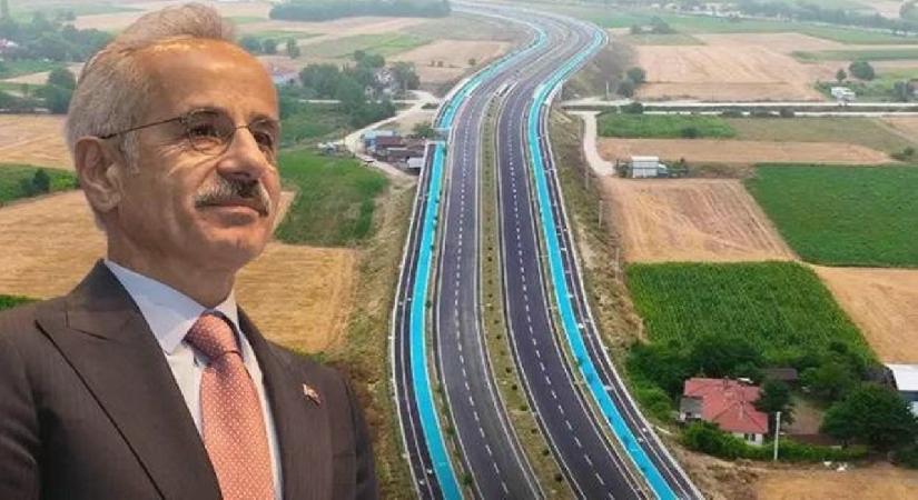 Dev proje ile 15 dakikalık yol 2 dakikaya indi! Bakan Uraloğlu paylaştı