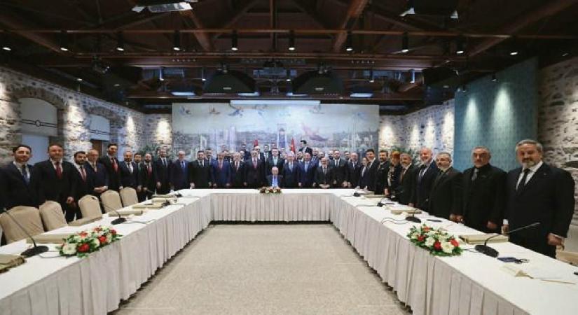 Cumhurbaşkanı Erdoğan ASKON heyetini kabul etti