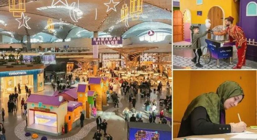 Gelenekten geleceğe: İGA İstanbul Havalimanı’nda ‘Ramazan Şenliği’ başladı!