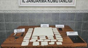 Peçeteye emdirilmiş uyuşturucuyla yakalanan şüpheli tutuklandı