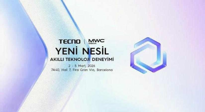 TECNO, MWC 2026’da Yapay Zeka Ekosistemine Yön Veren Yeni İnovasyonlarını Tanıtacak