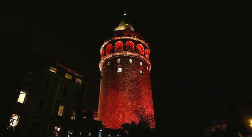 Galata Kulesi 26 Mart’ta Multipl Miyelom farkındalığı için kırmızıya bürünecek