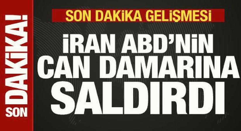 İran ABD’nin can damarına saldırdı! Son dakika duyurdular