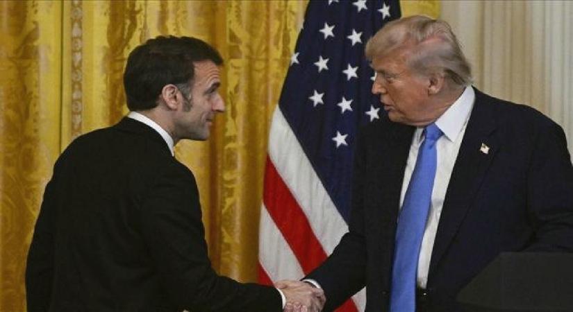 Macron ve Trump İran’daki son durumu görüştü!