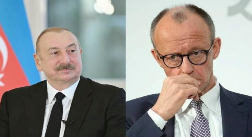 Merz ile Aliyev, Orta Doğu’daki çatışma ve bölgesel etkilerini görüştü