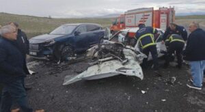 Nevşehir’de iki otomobil çarpıştı: 1 ölü, 2 yaralı