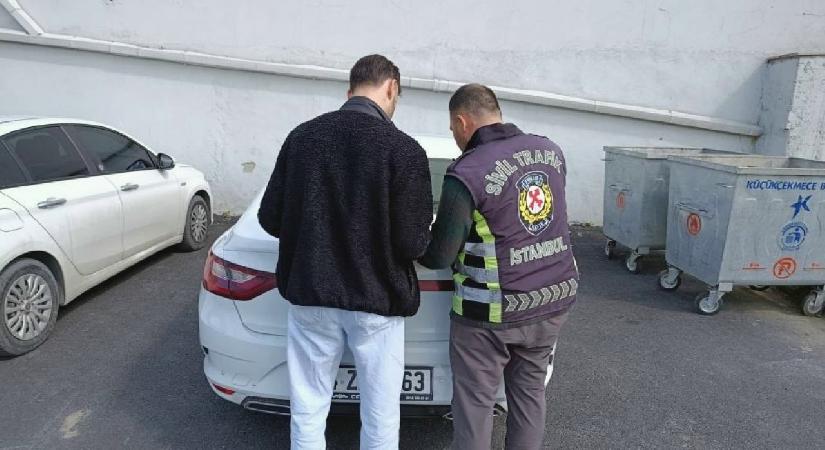 Küçükçekmece’de trafik tartışmasında sürücüye 180 bin lira ceza