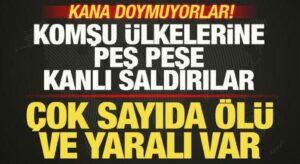 Ateşkesi bozan İsrail kana doymuyor! Komşu ülkeye saldırı başlattılar! Çok sayıda ölü var